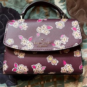Mini Kate Spade Purse. Multicolored. Leather